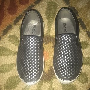 Little Girls Michael Kors canvas shoes